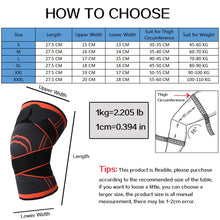 Load image into Gallery viewer, Men Pressurized Elastic Knee Support Brace