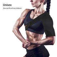 Load image into Gallery viewer, Breathable Adjustable Single Shoulder Support Back Brace