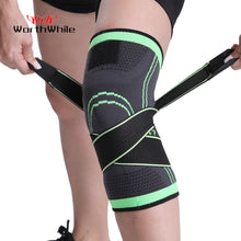 Load image into Gallery viewer, Men Pressurized Elastic Knee Support Brace
